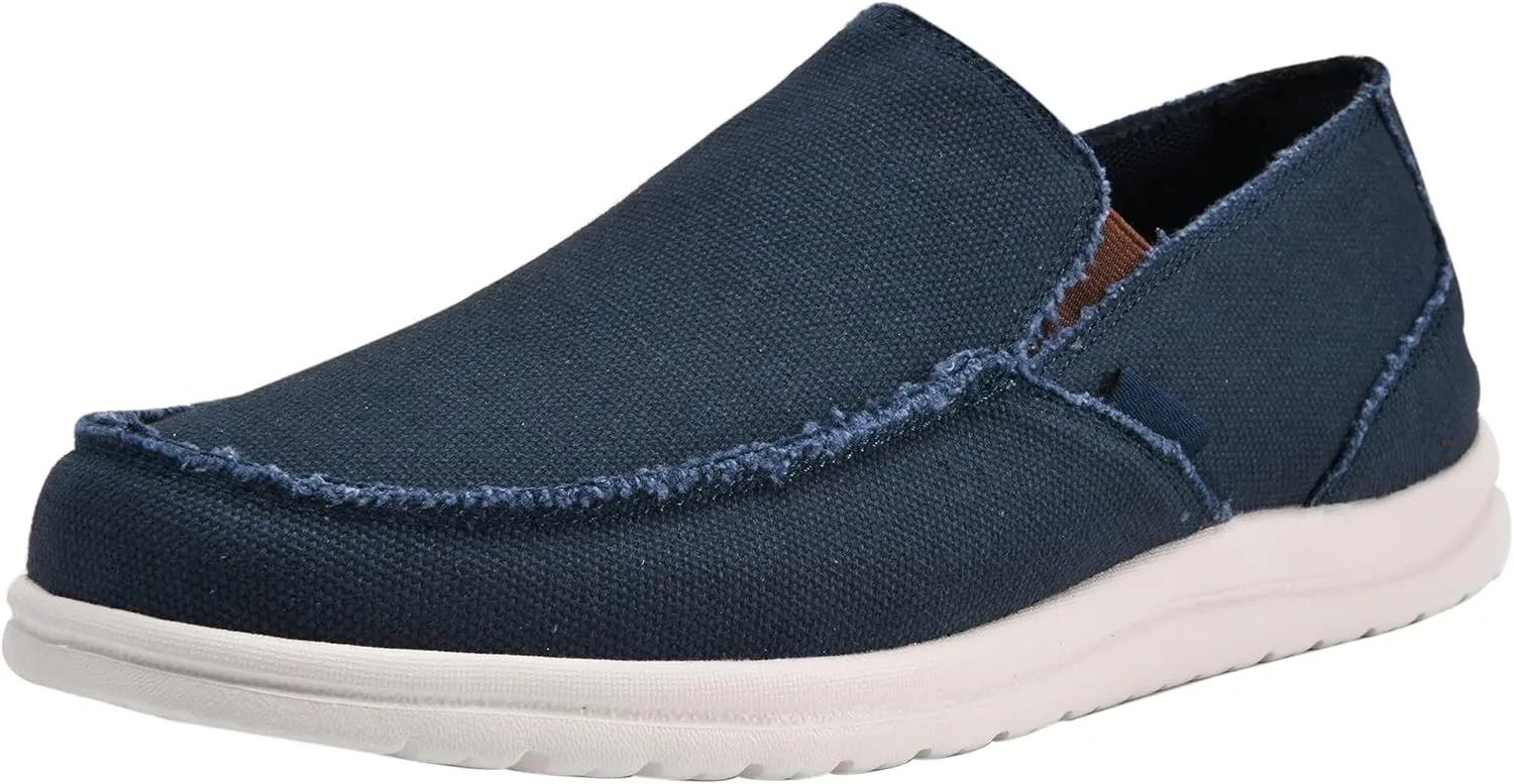 Exclusive offerings Lightweight for Slip-On Loafers Men Canvas Flash pricing
