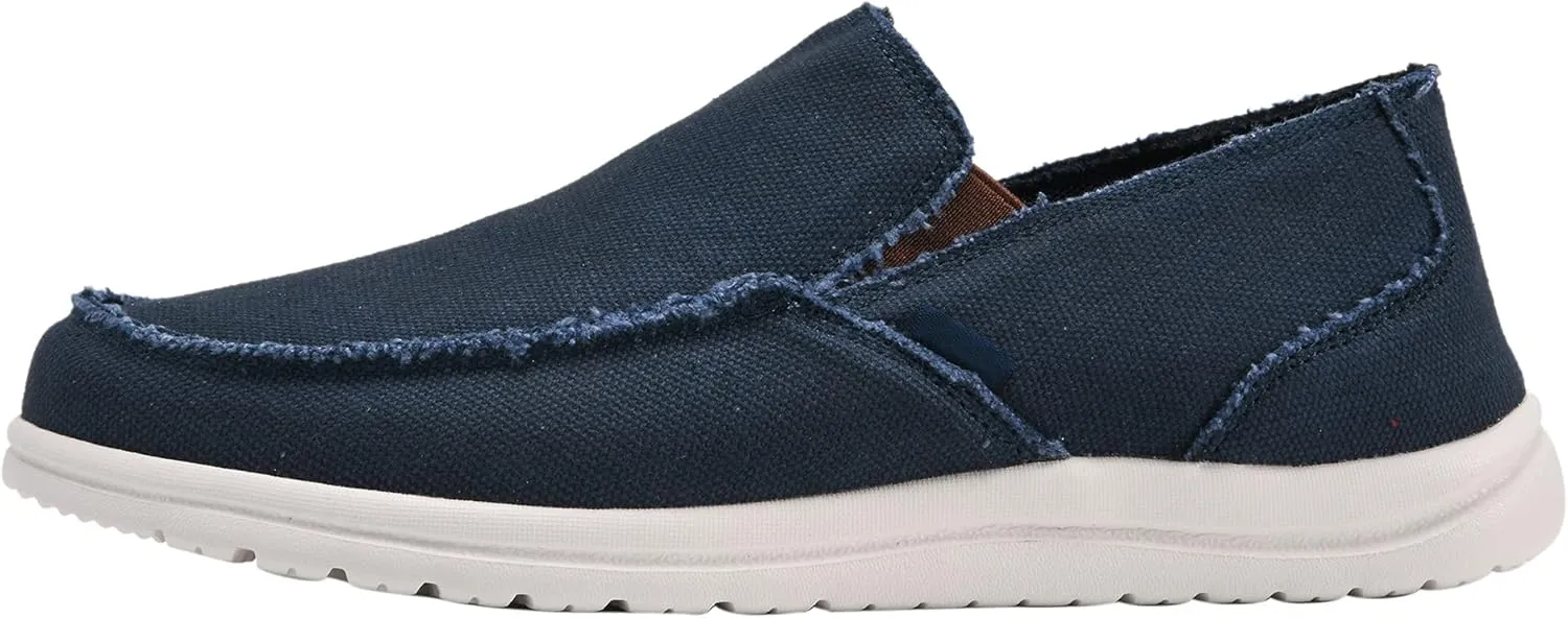 Exclusive offerings Lightweight for Slip-On Loafers Men Canvas Flash pricing
