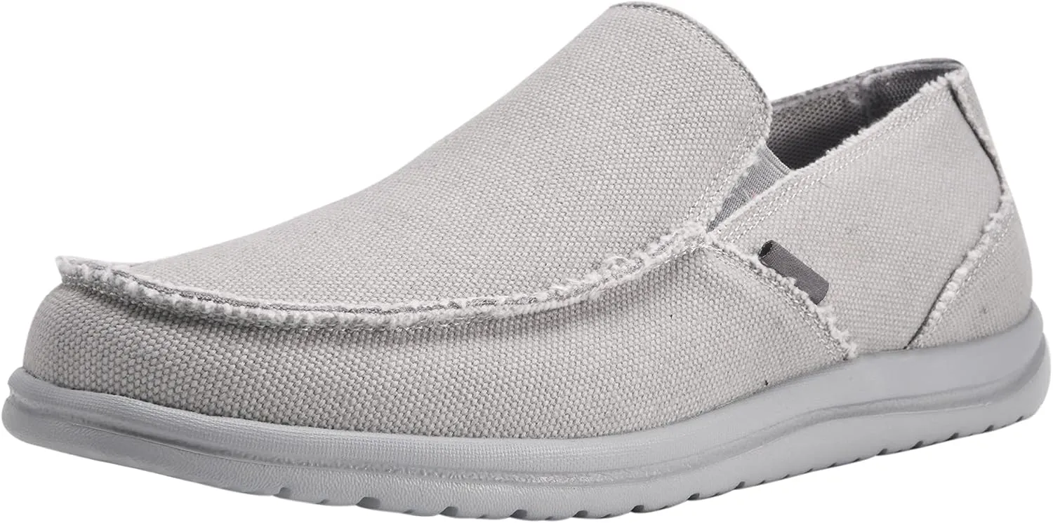 Exclusive offerings Lightweight for Slip-On Loafers Men Canvas Flash pricing