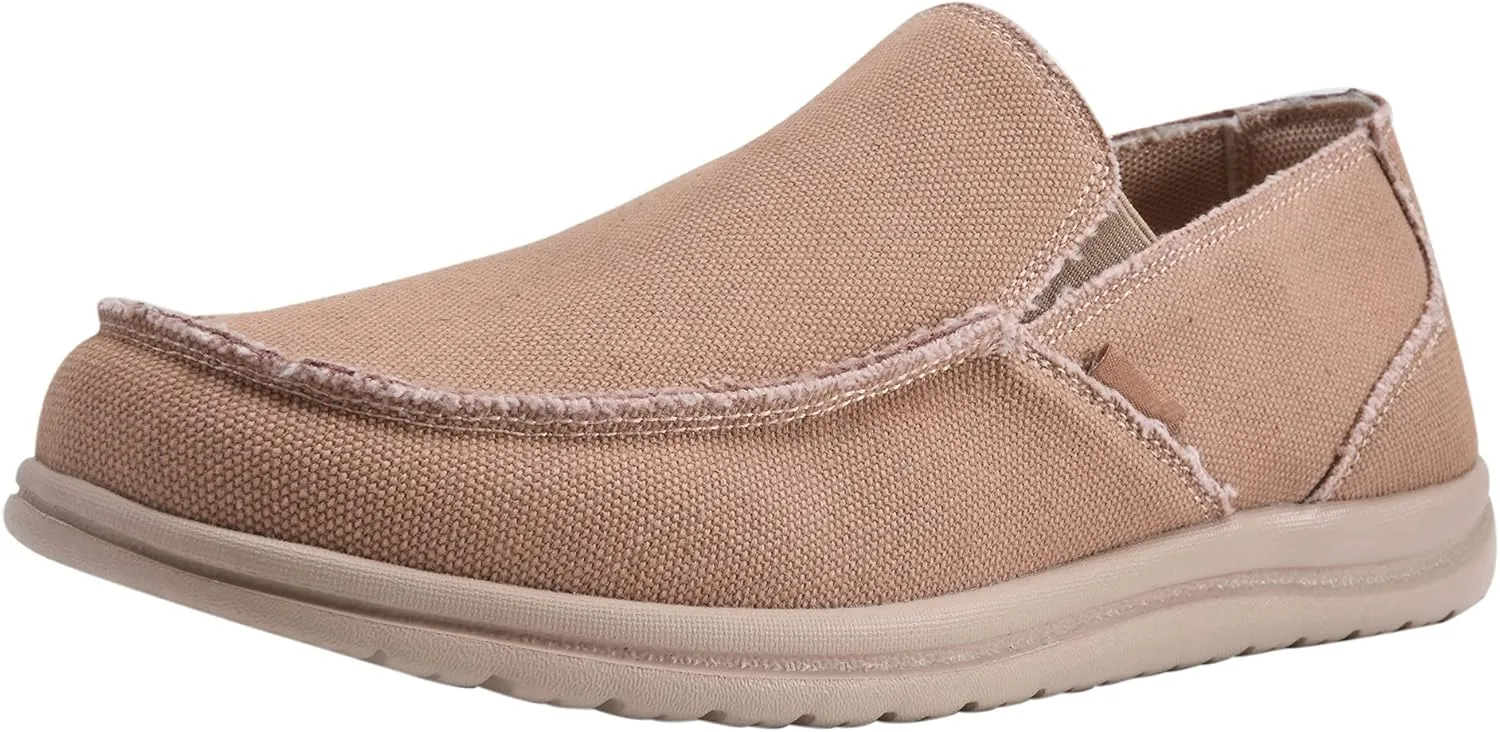 Exclusive offerings Lightweight for Slip-On Loafers Men Canvas Flash pricing