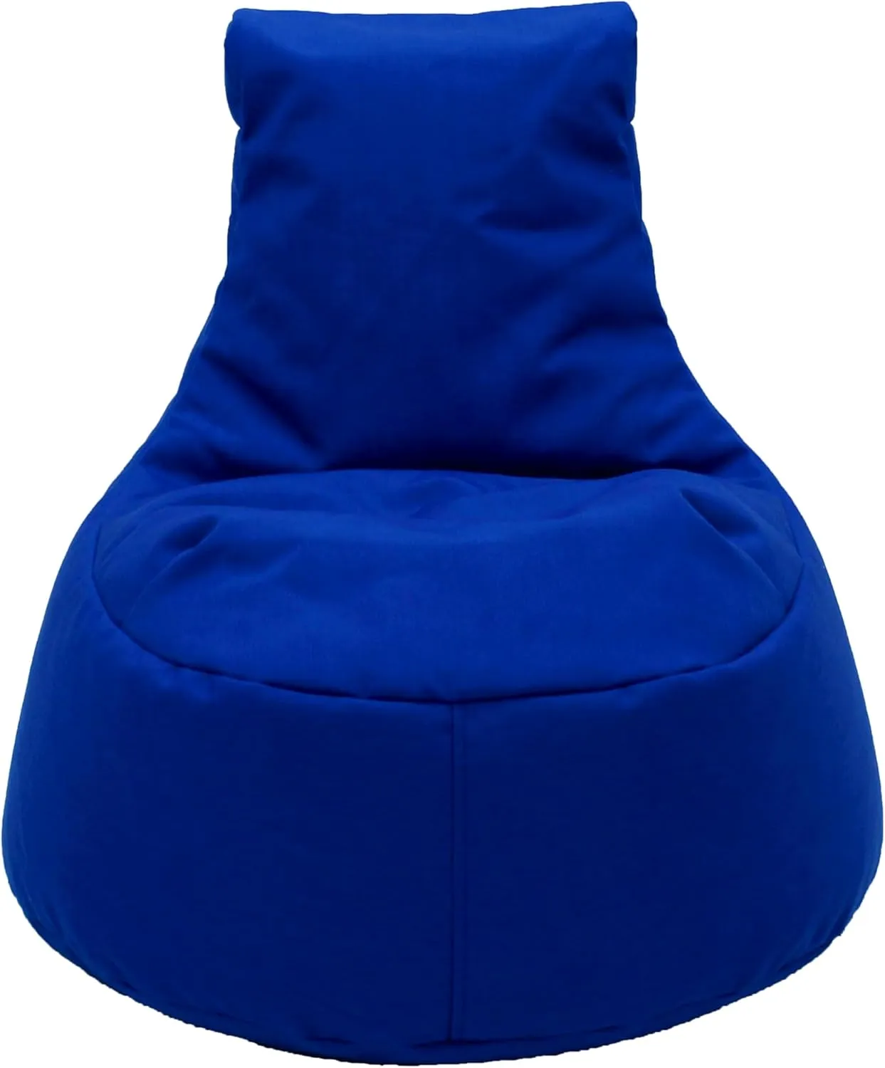 Factory Direct Partners Element Paddle Out Bean Bag Chair for Kids, Comfy Indoor Outdoor Bean-Filled Flexible Seating for Reading, Playroom, Classroom, Patio or Garage - Brilliant Blue, 14031-BB