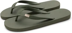 Feelgoodz Mens Classicz Rubber Flip-Flops - Waterprooof, 100% Natural Rubber & All-Vegan Sandals, Fair Trade Certified Slippers, Consciously Sourced & Artisan-Crafted