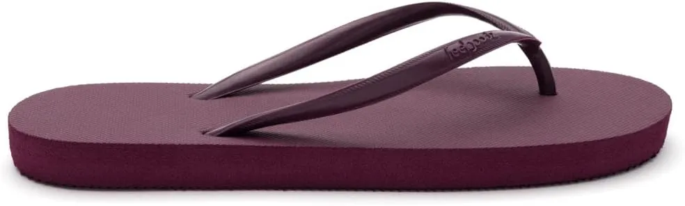 Feelgoodz Women's Slimz Core Natural Rubber Flip Flops