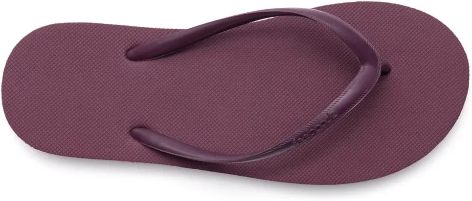 Feelgoodz Women's Slimz Core Natural Rubber Flip Flops