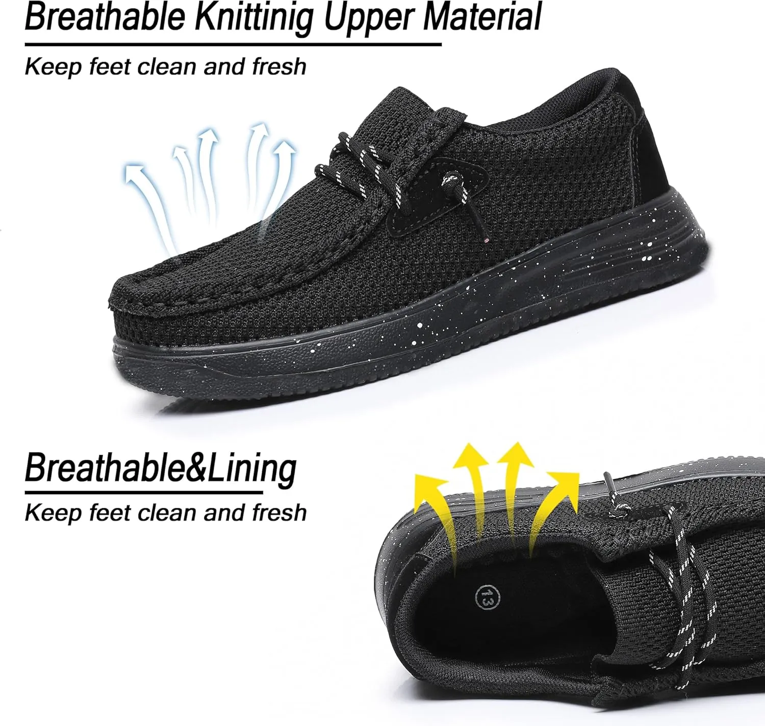 Felabo Kids Boys Girls Slip-On Casual Loafers Canvas Walking Shoes Comfortable & Lightweight (Toddler/Little Kid/Big Kid)