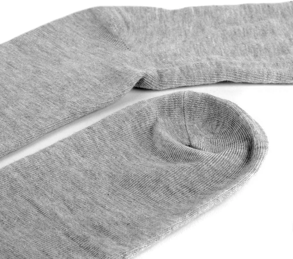 Feraricci 6 Pack Solid Color Casual Dress Socks for Men - Colorful & Comfortable Crew Socks