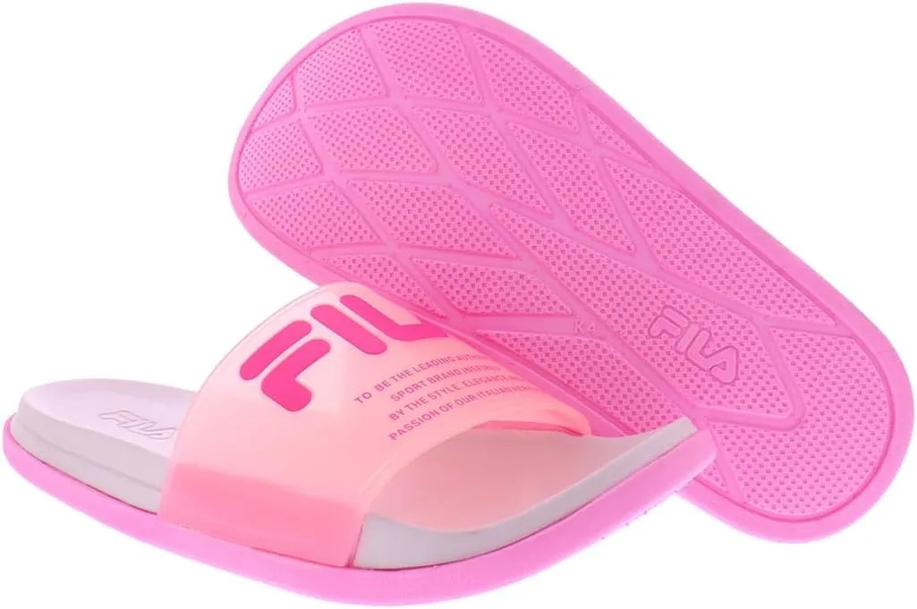 Fila Women's Drifter Lux Clear Slide Sandal