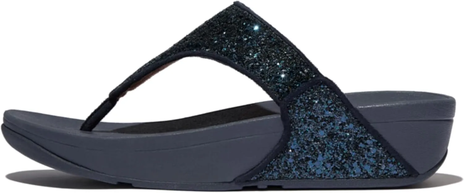 FitFlop Women's, Lulu Glitter Thong Sandal