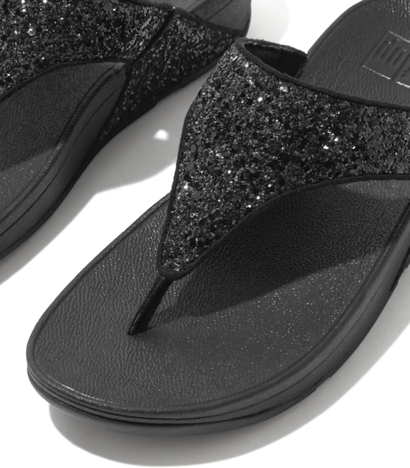 FitFlop Women's, Lulu Glitter Thong Sandal