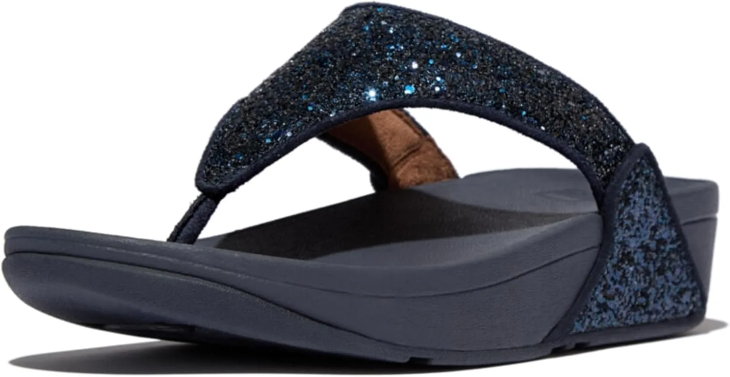 FitFlop Women's, Lulu Glitter Thong Sandal
