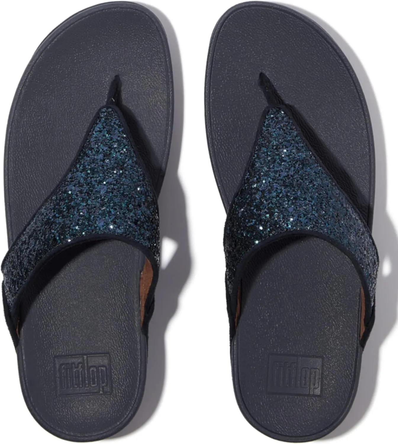 FitFlop Women's, Lulu Glitter Thong Sandal