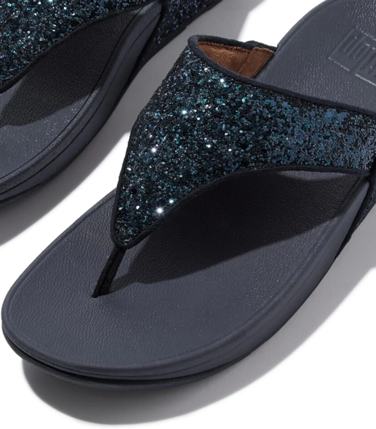 FitFlop Women's, Lulu Glitter Thong Sandal