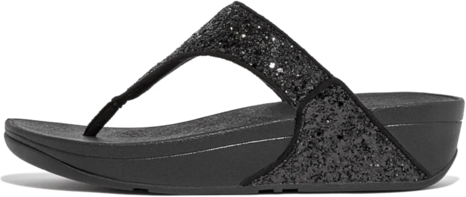 FitFlop Women's, Lulu Glitter Thong Sandal