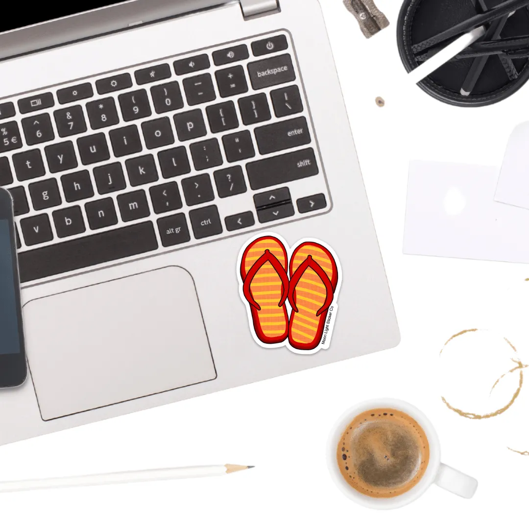 Flip Flops Sticker