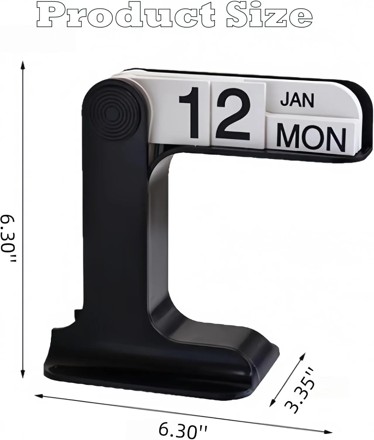 Flip Perpetual Calendar, Desk Calendar 2025-2026 for Daily Office Home Decor Desktop Ornament Desk Accessories Home Office Decor Monthly Weekly Daily Desktop Perpetual Calendar (Green)