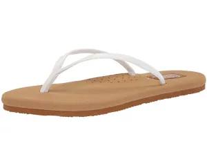 Flojos Vintage On Thong Slip Flat Slide Sandals Heavy reduction Flops Artificial Intelligence (AI) 2.0 Fiesta White/Tan Flip