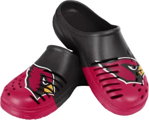 FOCO NFL Mens Big Splash Team Logo Solid Clogs Comfortable Water Slip on Shoes
