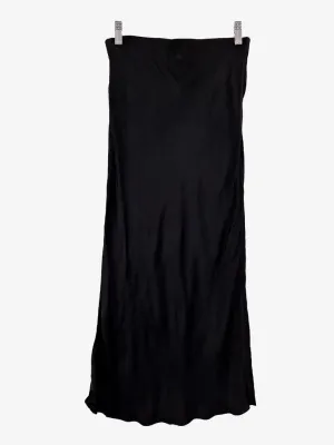 Forever New Sleek Satin Slip Midi Skirt Size 10