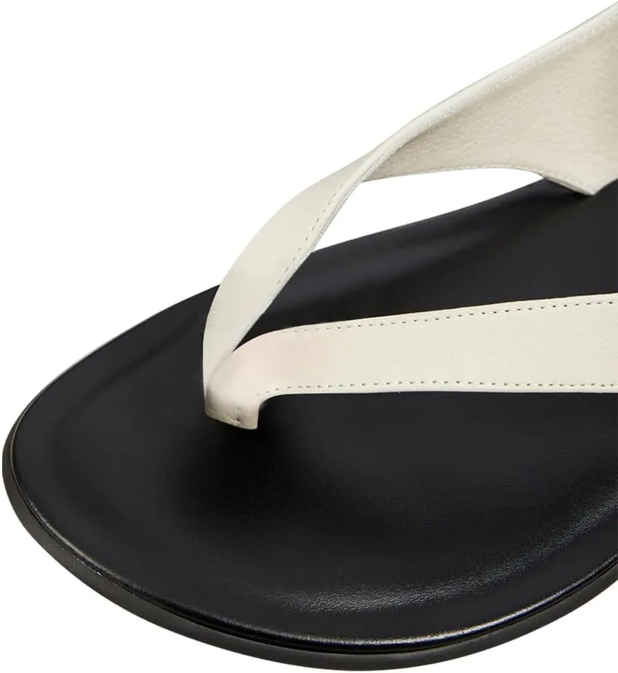 FOWT Women Split Round Toe Sandals Lace up Strappy Comfortable Flats Casual Summer Soft Flip Flop Shoes Size 4-16 US