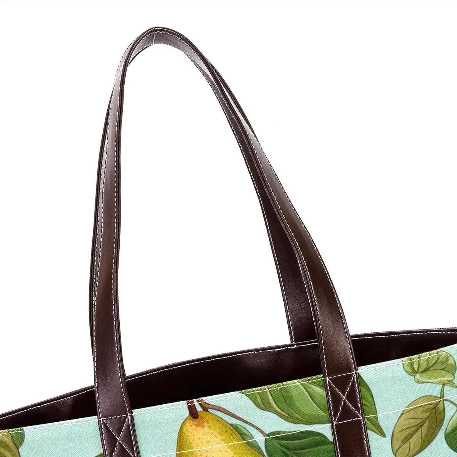 Fresh Pear-2025 Shoulder Purses for Women Large Soft Washed Leather Purses and Durable Handbags
