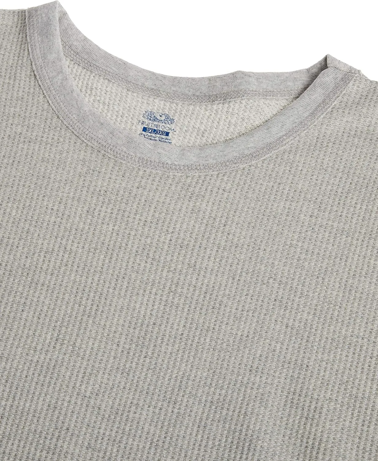 Fruit of the Loom Men's Classic Midweight Waffle Thermal Underwear Crew Top