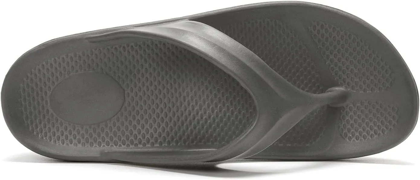 FUNKYMONKEY Women's Thong Flip Flop Ultra Soft Arch Support Sandals