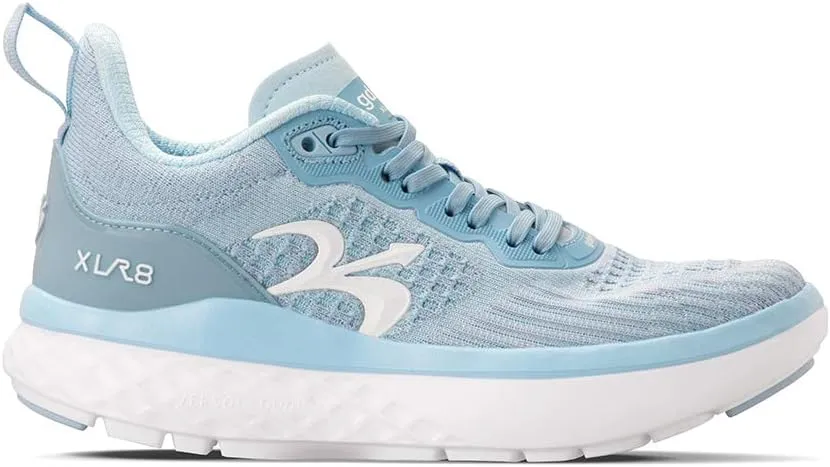 G-DEFY XLR8 Women’s Supportive Running Shoe | VersoShock Technology for Pain Associated with Prolonged Standing or Walking | Arch Support | Diabetic Shoes | Wide Shoes | Free Custom Orthotic