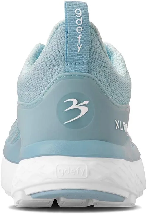 G-DEFY XLR8 Women’s Supportive Running Shoe | VersoShock Technology for Pain Associated with Prolonged Standing or Walking | Arch Support | Diabetic Shoes | Wide Shoes | Free Custom Orthotic