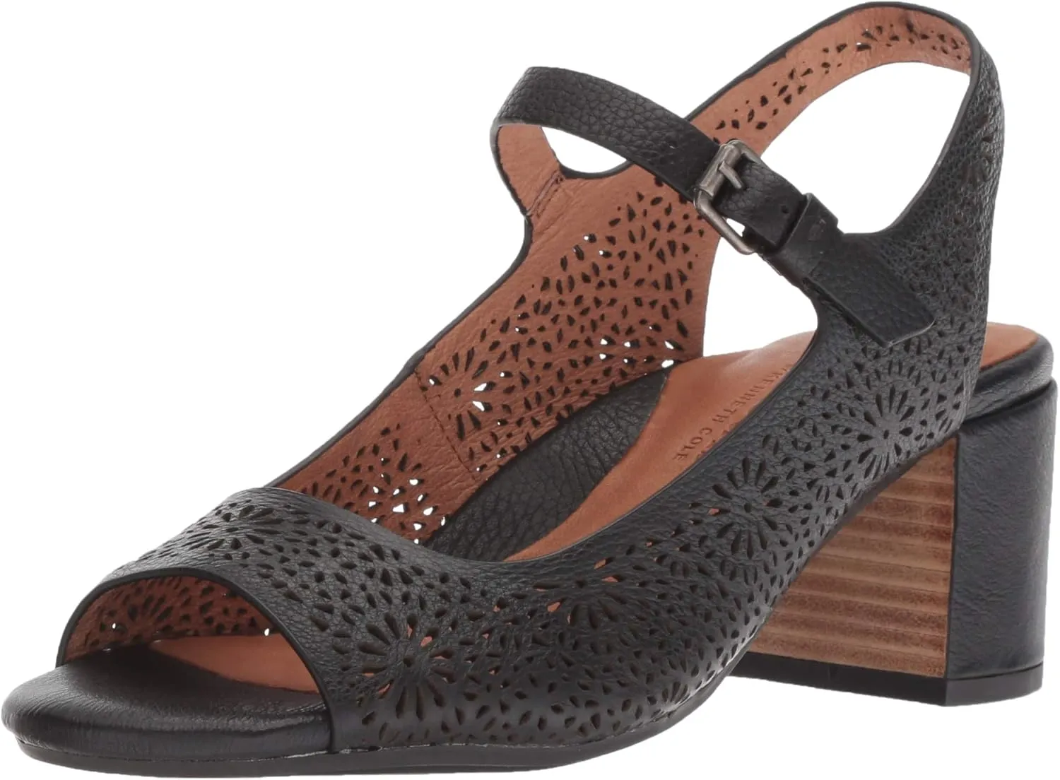 Gentle Souls by Kenneth Cole Women's Cheryl 2 Peep Toe Sandal Heeled