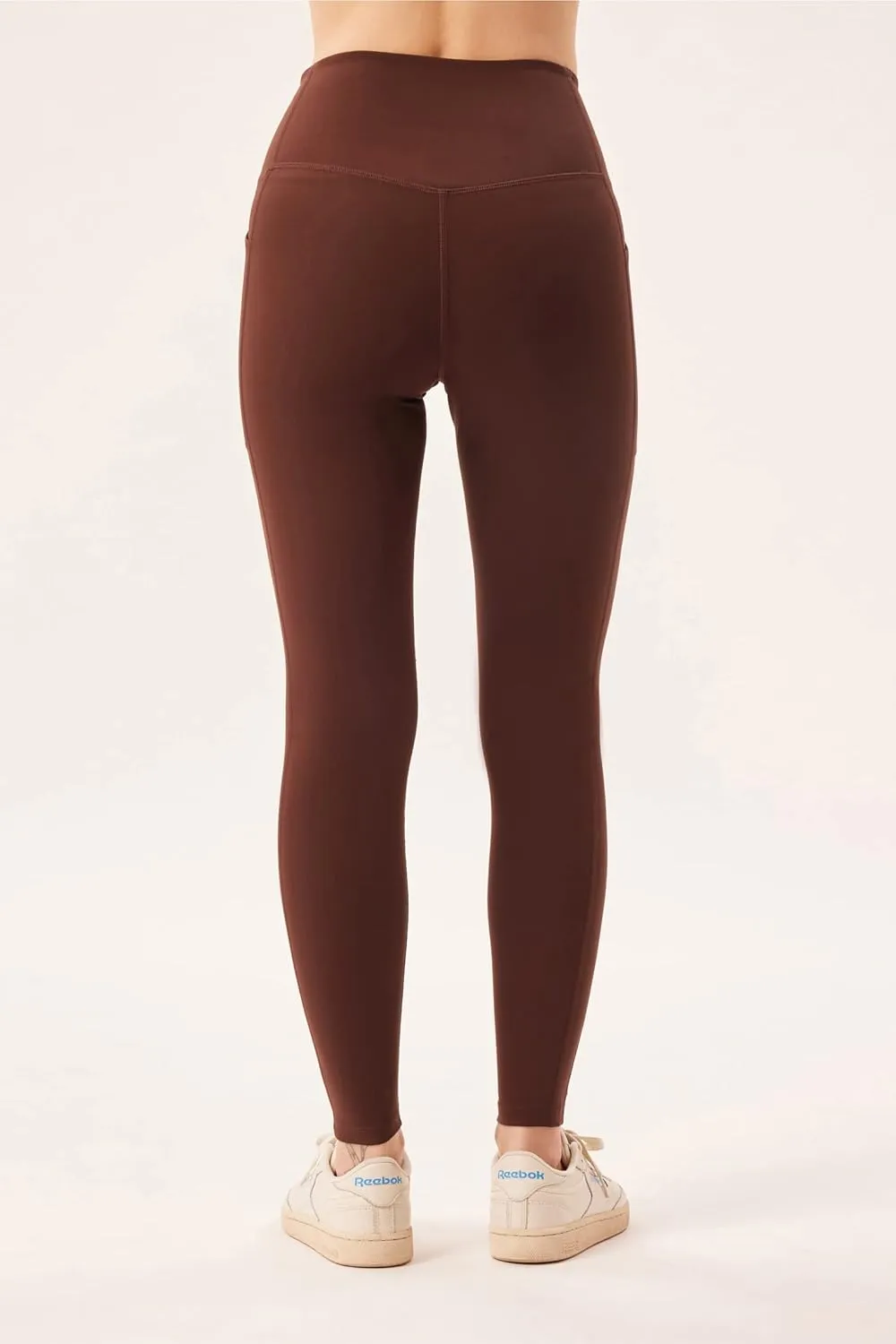 Girlfriend Collective Compression Pocket Leggings for Women, High Rise Waist Pants for Yoga Workout Plus Size 28.5" Inseam