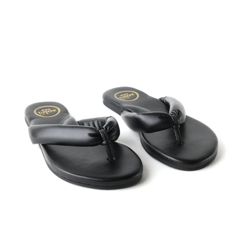 Gisele Pillow Strap Flip-Flop Sandal