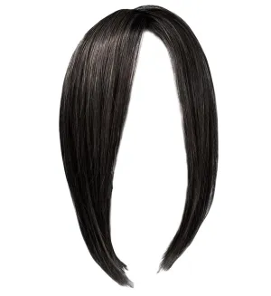 Glam Era Shoulder-Length Bob Wig, Sleek and Trendy With Center Part, Average Cap - GF1-2 Double Espresso
