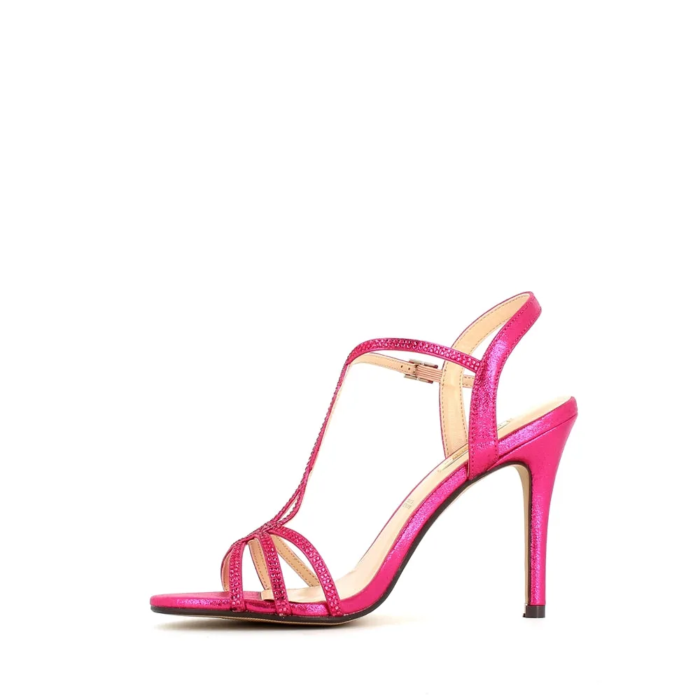 Glamour Alanis Occasion Sandal Fuchsia