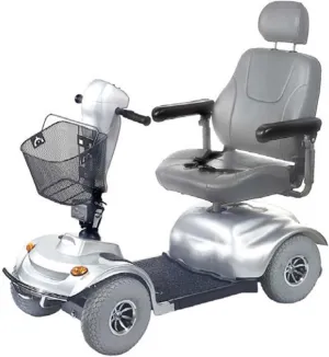 Golden Technologies GA541 Avenger 4-Wheel Heavy-Duty Scooter - Silver