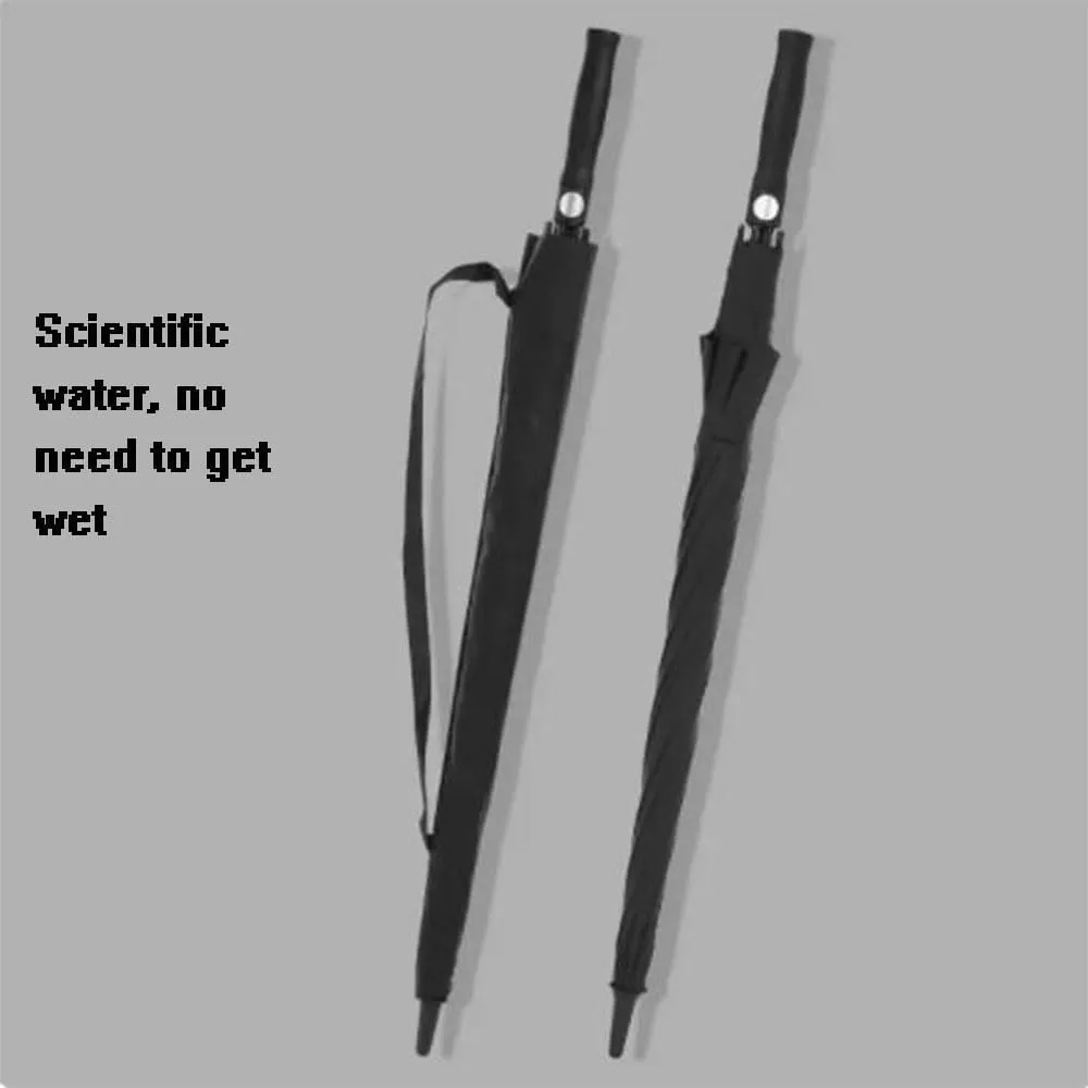 Golf Umbrella Automatic Opening, Large, Windproof, Oversize, Protection, Windproof Canopy, Ventilated Double Canopy, Durable Umbrella. (Coffee)