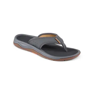 Grundens Deck-Boss Sandal - Smoke