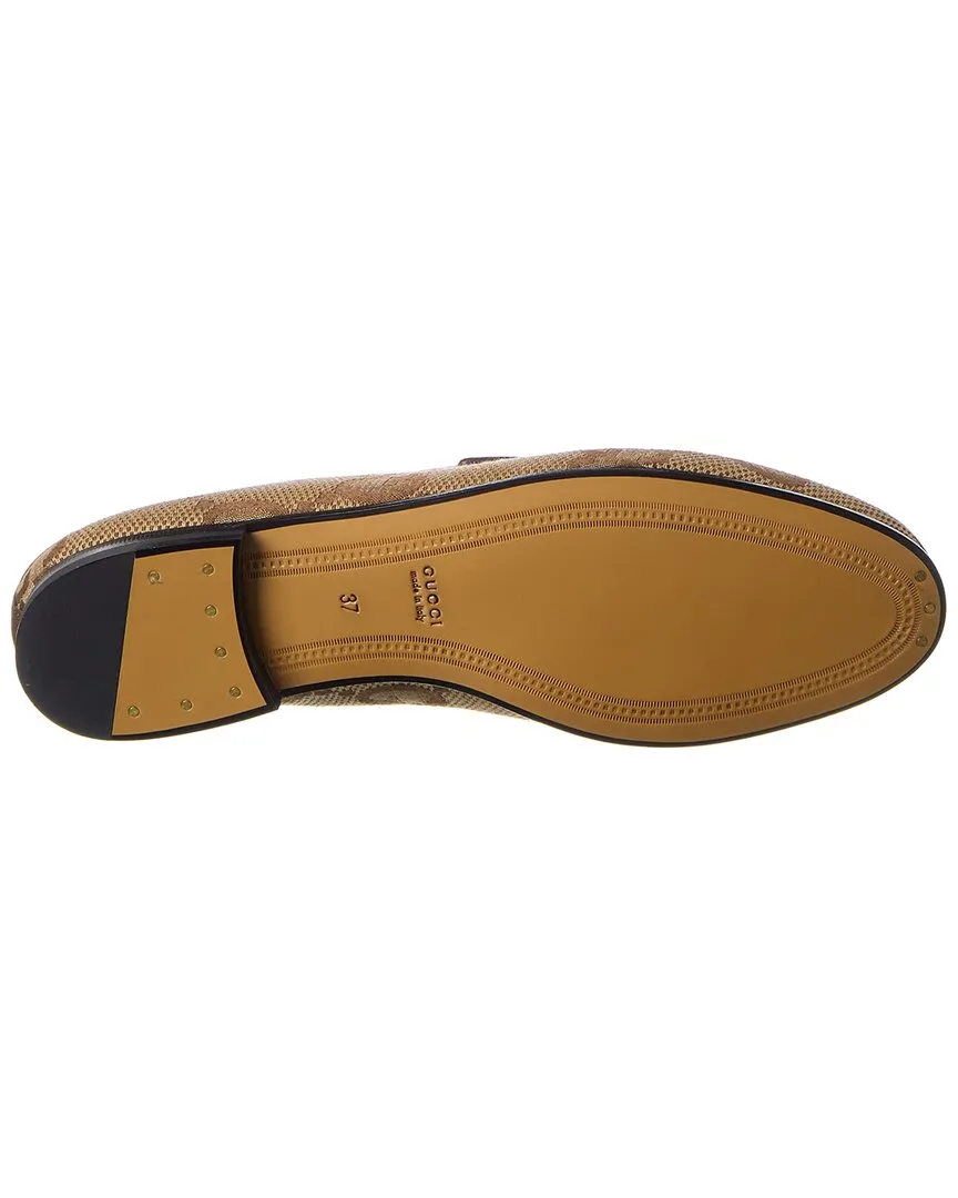 Gucci Jordaan Maxi GG Canvas Loafer
