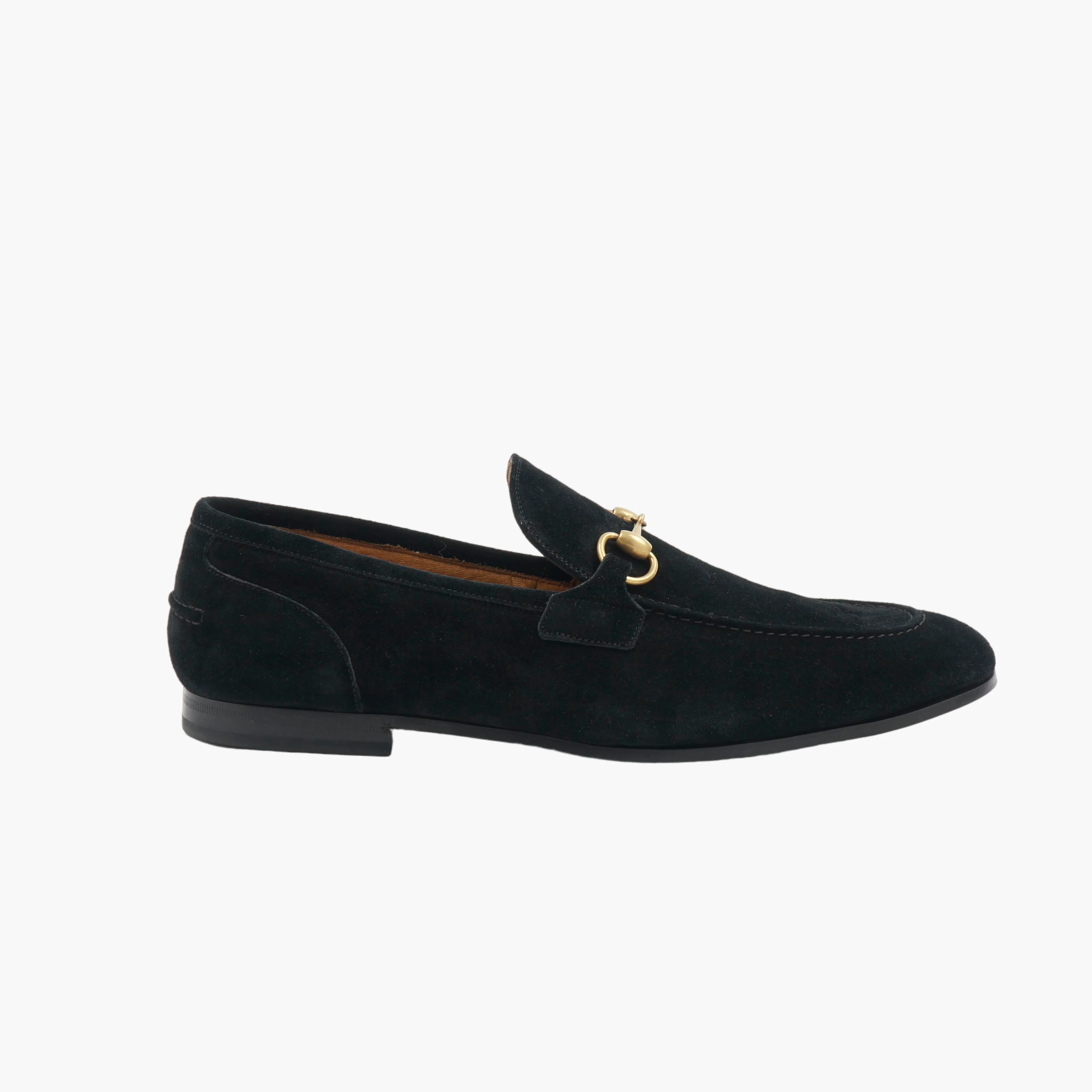 Gucci Jordaan suede loafers