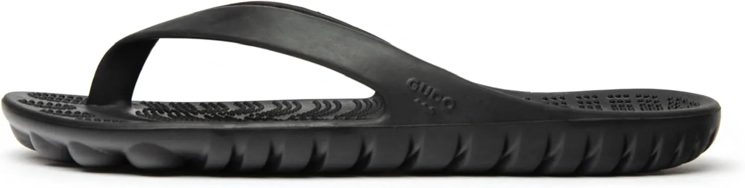 GUDO WORLD Unisex Flip Flop Sandals with Pressure Point Reflexology Stimulation and EVA Foam Supportive Soles For Men and Women