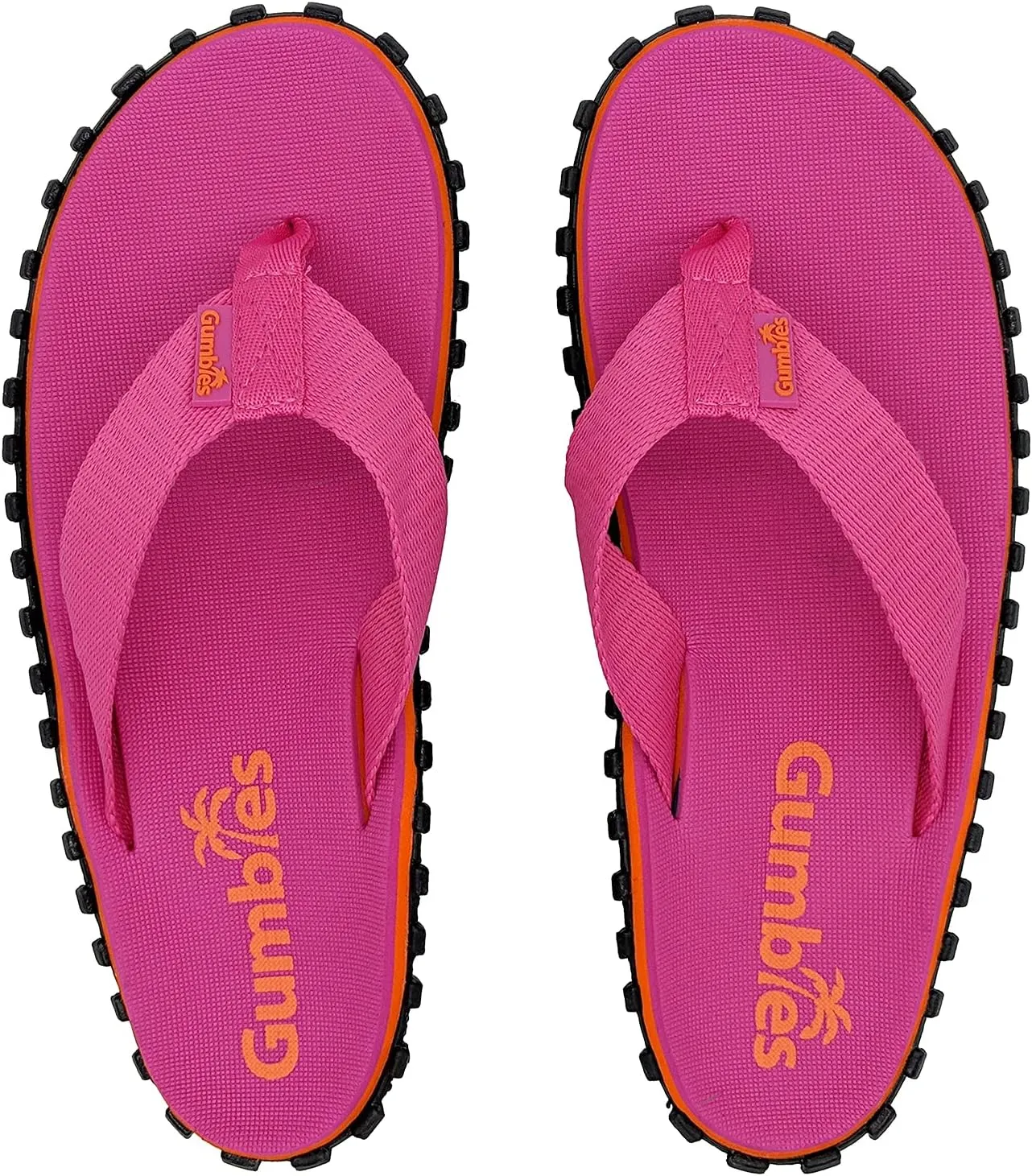 Gumbies Duckbill Unisex Waterproof Flip Flops with Supersoft Fabric Toe Post and Durable Recycled Rubber Sole - Comfort Guaranteed