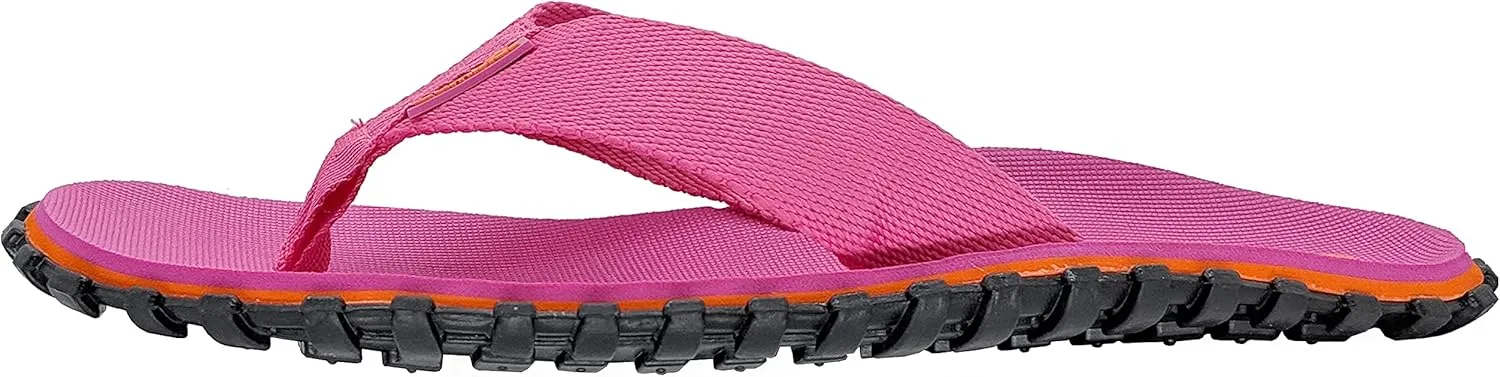 Gumbies Duckbill Unisex Waterproof Flip Flops with Supersoft Fabric Toe Post and Durable Recycled Rubber Sole - Comfort Guaranteed