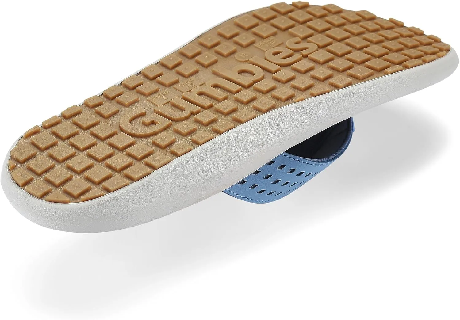 Gumbies Noosa Unisex Flip-Flop, with Arch Support Supersoft Brush EVA Footbed, Soft Cotton Backed Strap & Recycled Rubber Sole - Comfort Guaranteed