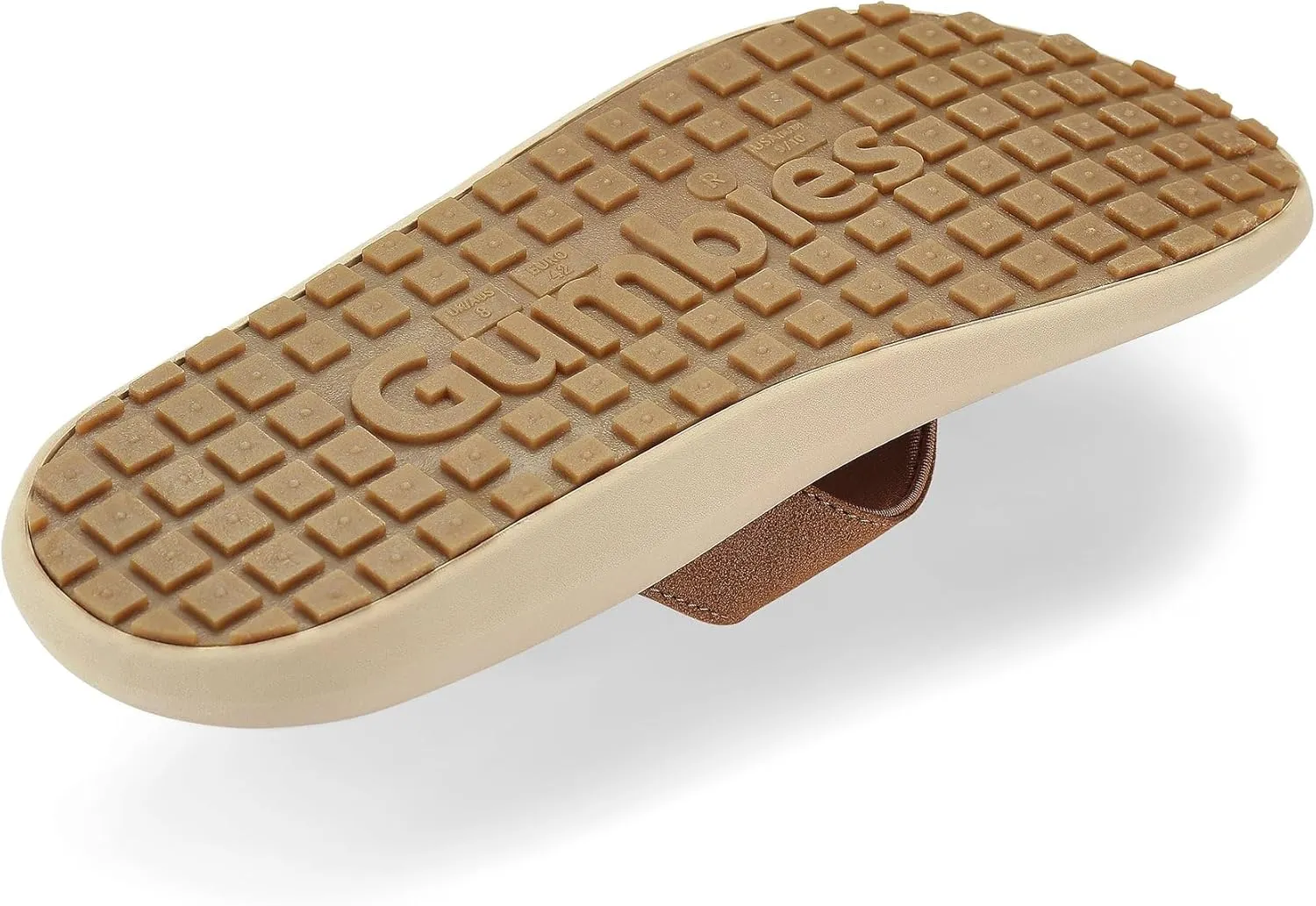 Gumbies Noosa Unisex Flip-Flop, with Arch Support Supersoft Brush EVA Footbed, Soft Cotton Backed Strap & Recycled Rubber Sole - Comfort Guaranteed