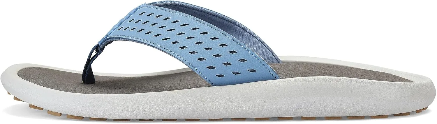Gumbies Noosa Unisex Flip-Flop, with Arch Support Supersoft Brush EVA Footbed, Soft Cotton Backed Strap & Recycled Rubber Sole - Comfort Guaranteed