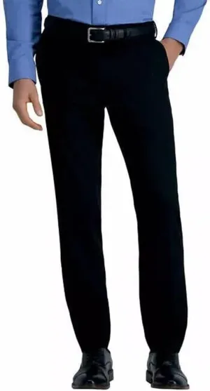Haggar Men’s Performance Straight Fit 365 Flex Dress Pants (US, Waist Inseam, 36, 32, Regular, Regular, Black)