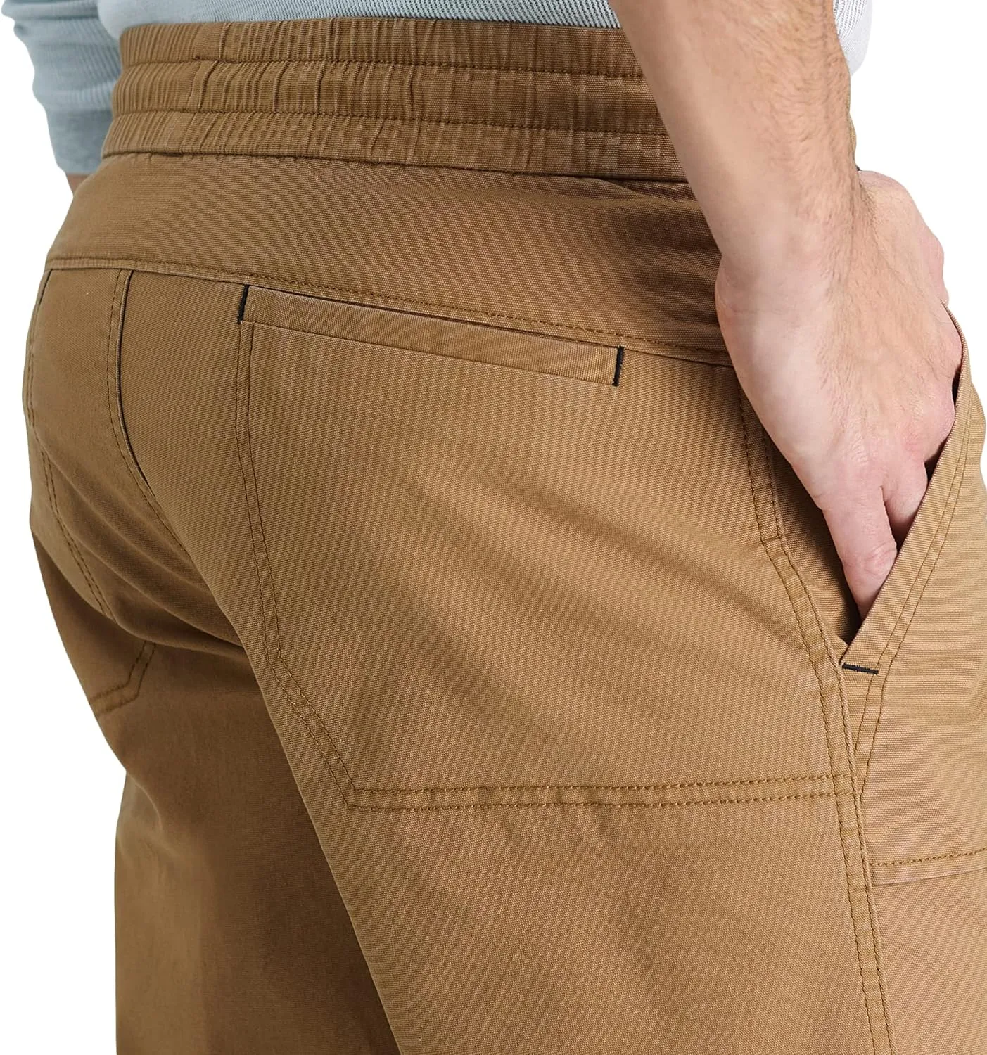 Haggar Men's The Active Series Slim/Straight Fit Flat Front Pant