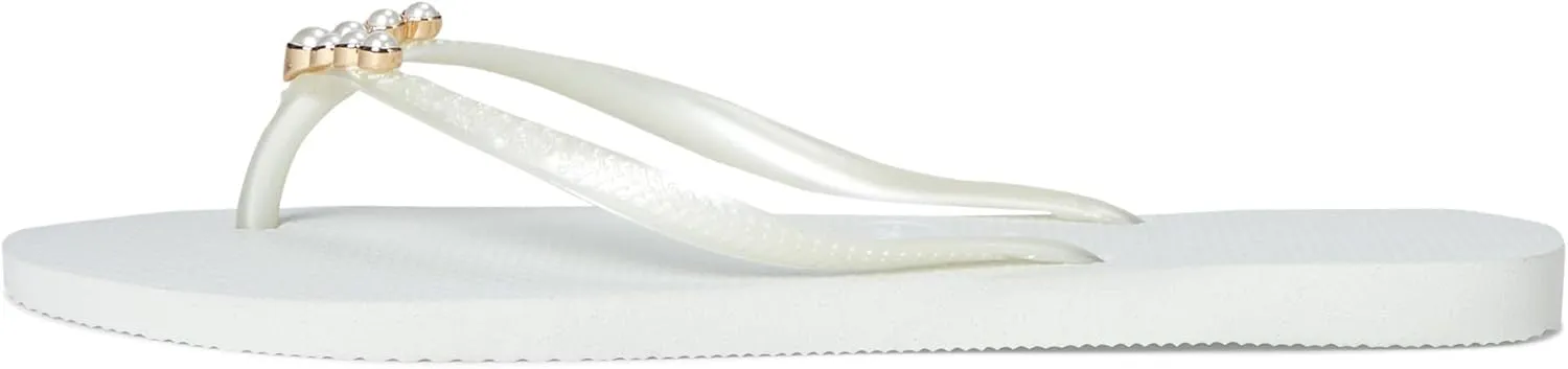 Havaianas Women's Slim Black Pearl Flip Flops