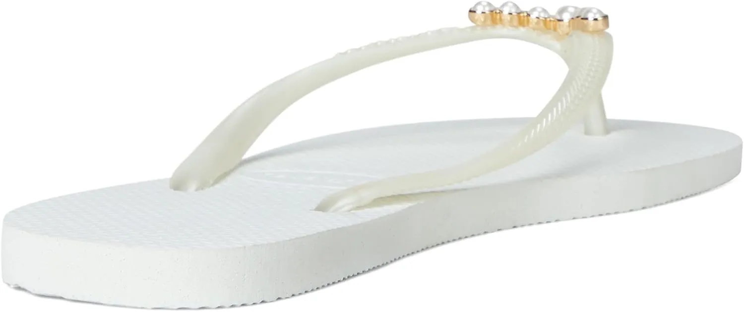 Havaianas Women's Slim Black Pearl Flip Flops