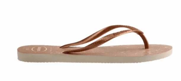 Havaianas Womens Slim Gloss Thongs
