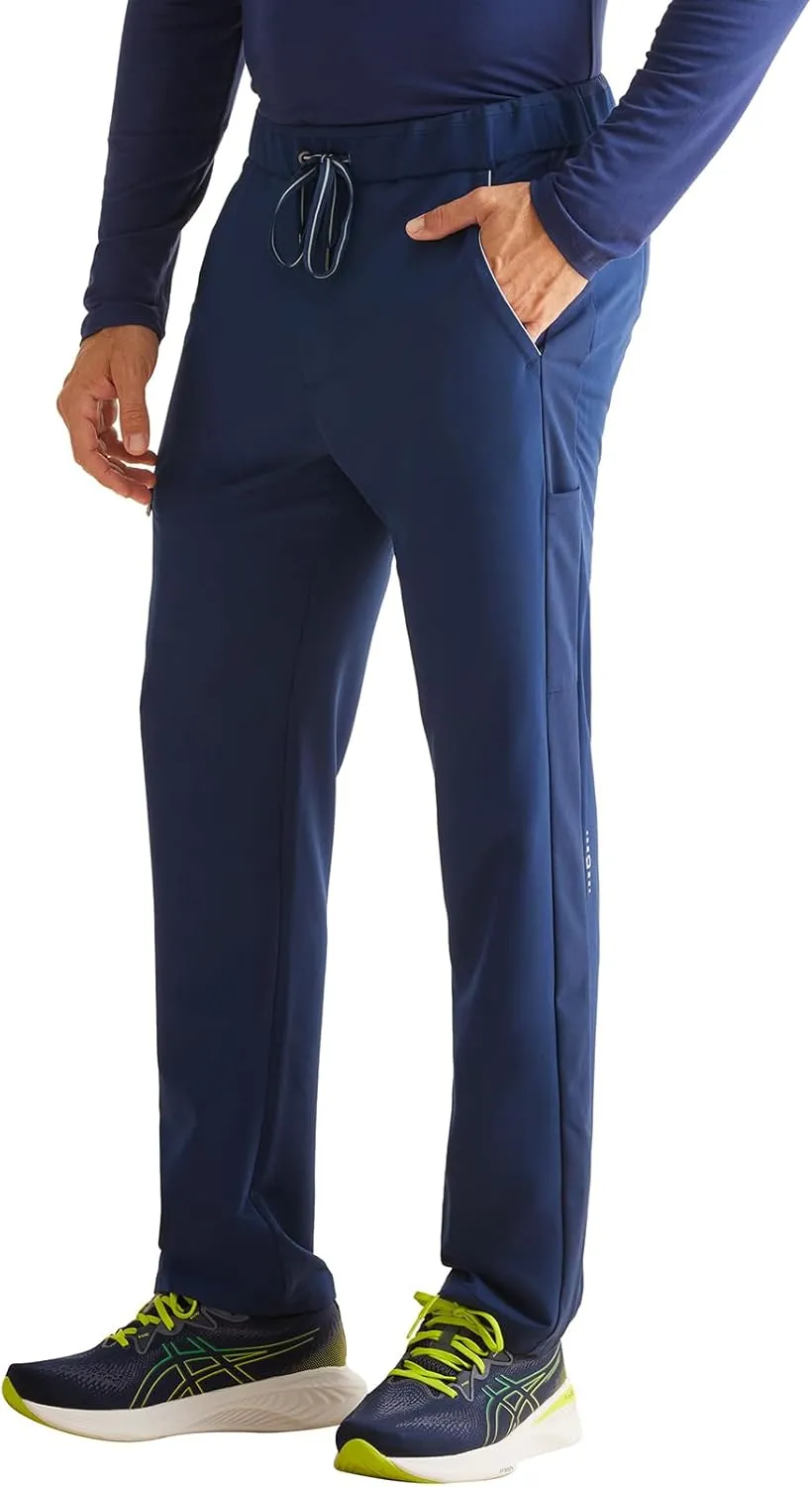 Healing Hands Men's Scrub Pant Nash Pant with 6 Pockets, Moisture Wicking, 360° Stretch & Recycled Poly HH101